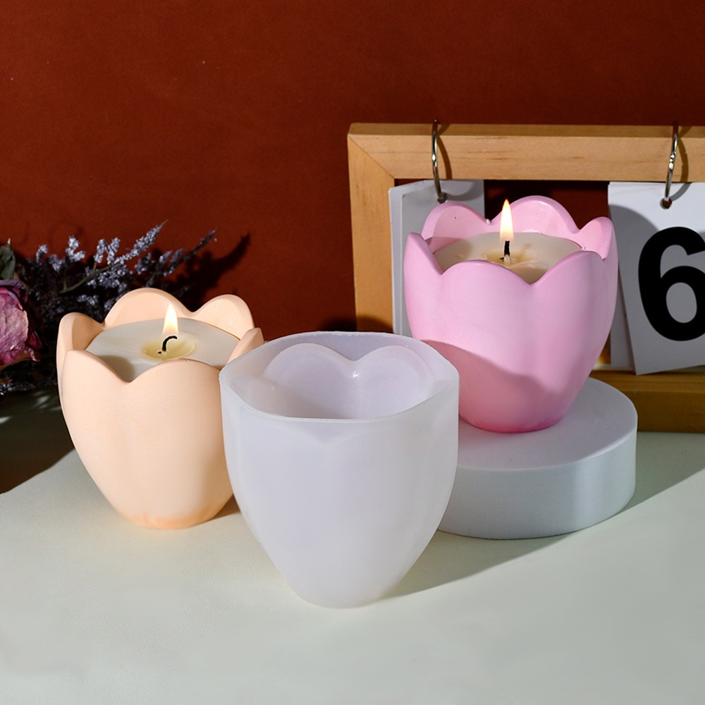 Tulip Candle Holder Silicone M - đánh giá và giá Soap Making Gifts