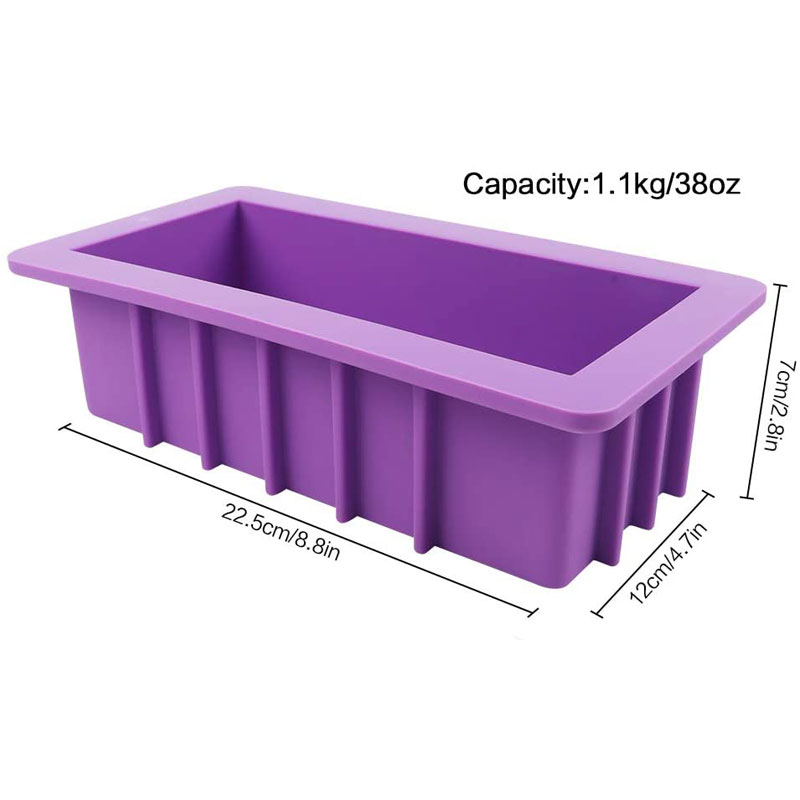 1100ML Silicone Xà Phòng Khuôn - đánh giá và giá Soap Making Kit For Beginners