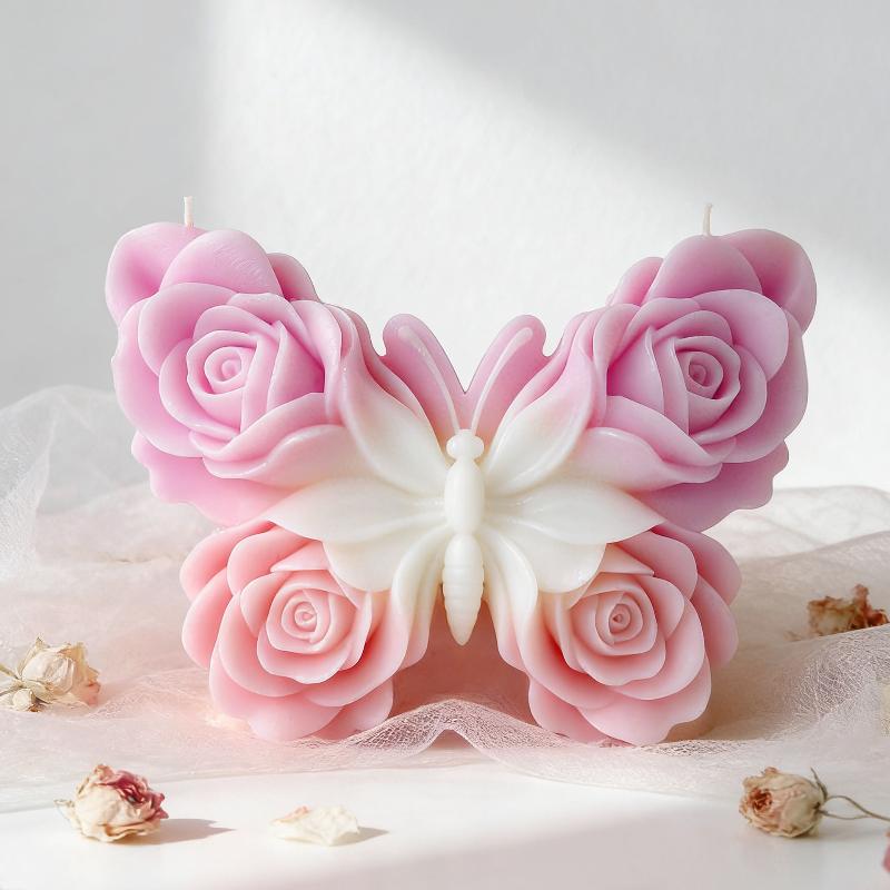 DIY Rose Butterfly Form Silico - đánh giá và giá Soap Making Instructions