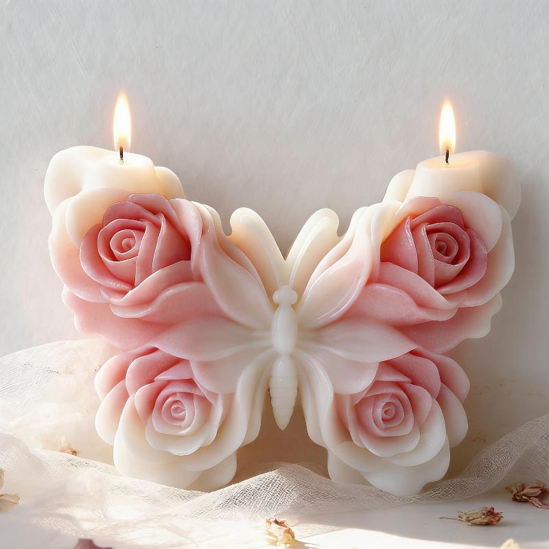 DIY Rose Butterfly Form Silico - đánh giá và giá Soap Making Instructions