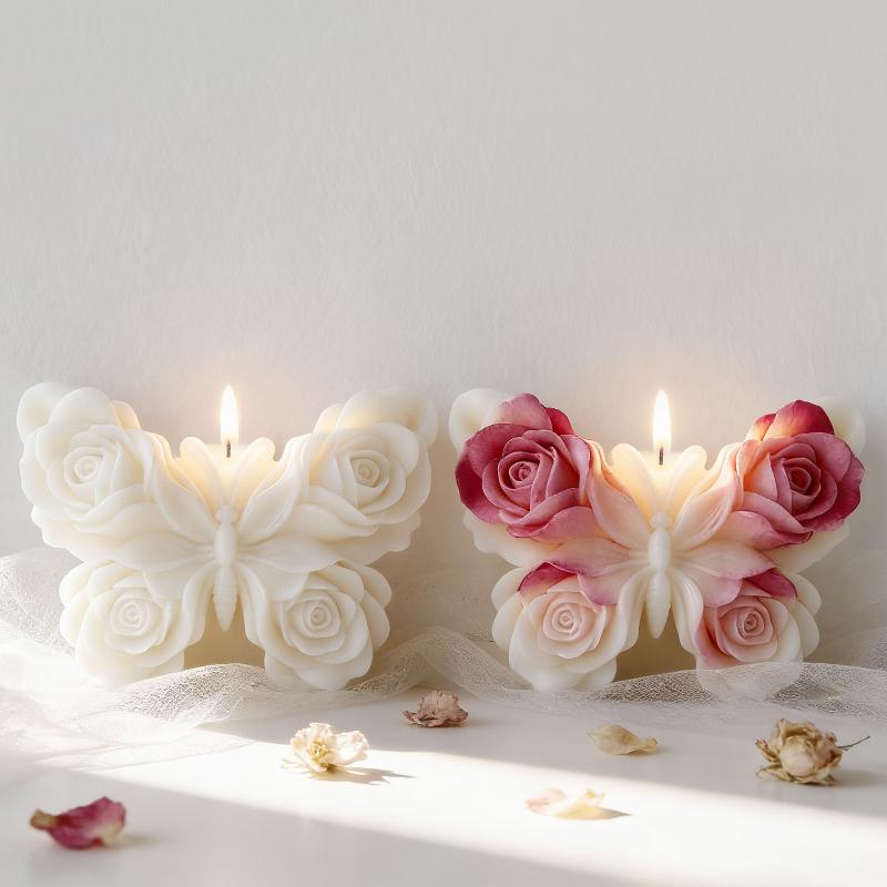 DIY Rose Butterfly Form Silico - đánh giá và giá Soap Making Instructions