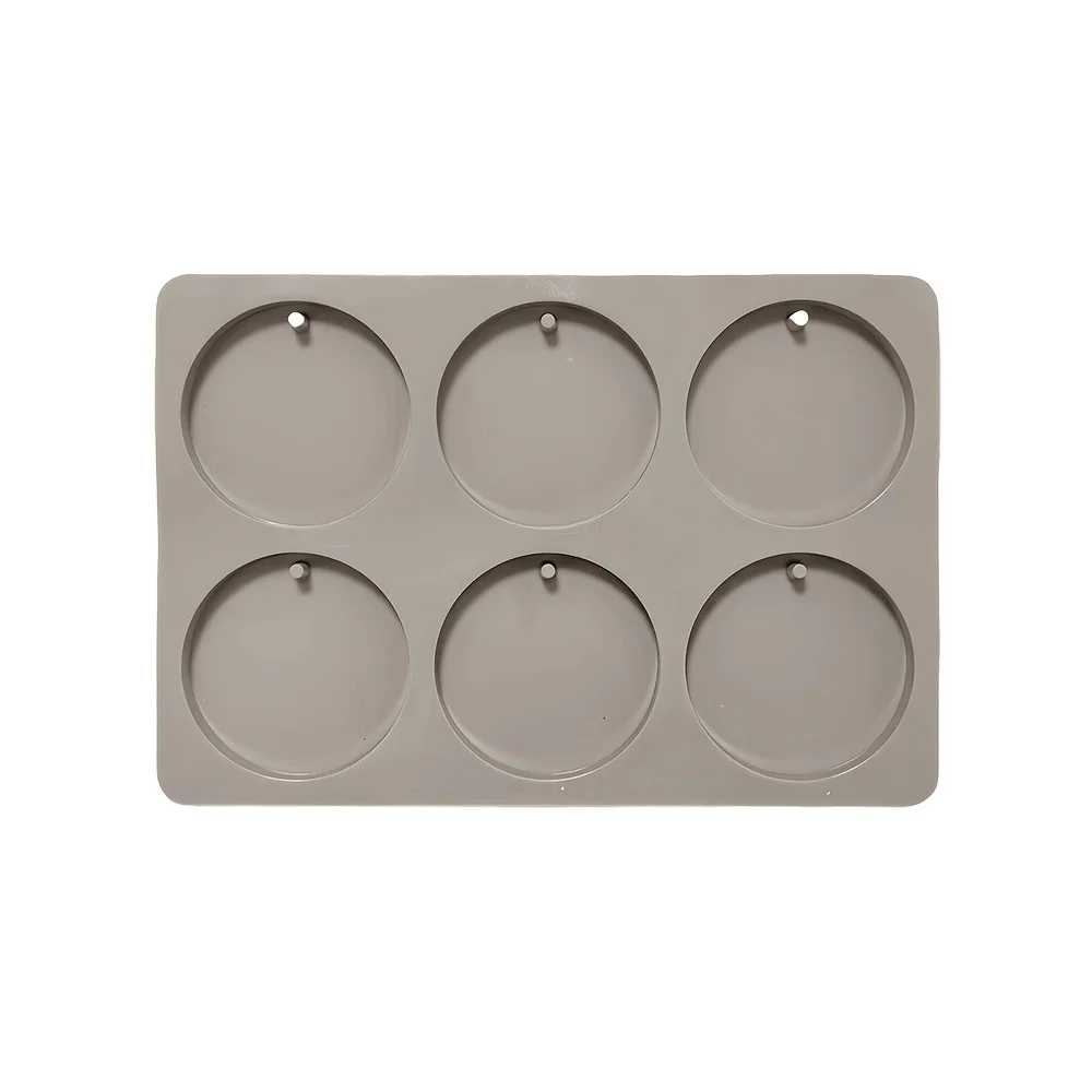 1Pc 6-Cavity Round Tag Silicon - đánh giá và giá Soap Making Instructions