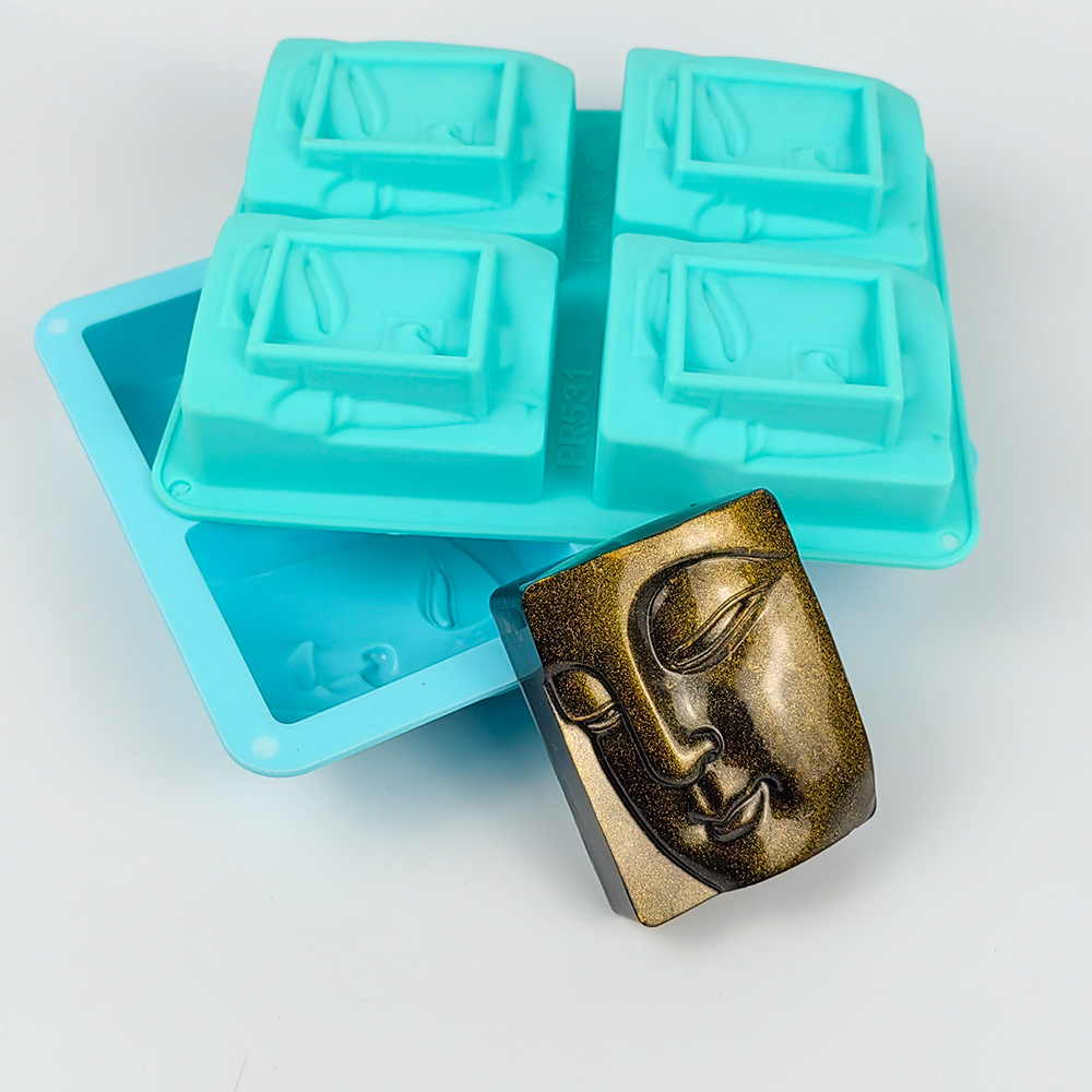 4 Holes Religious Portrait Soa - đánh giá và giá Soap Making Instructions